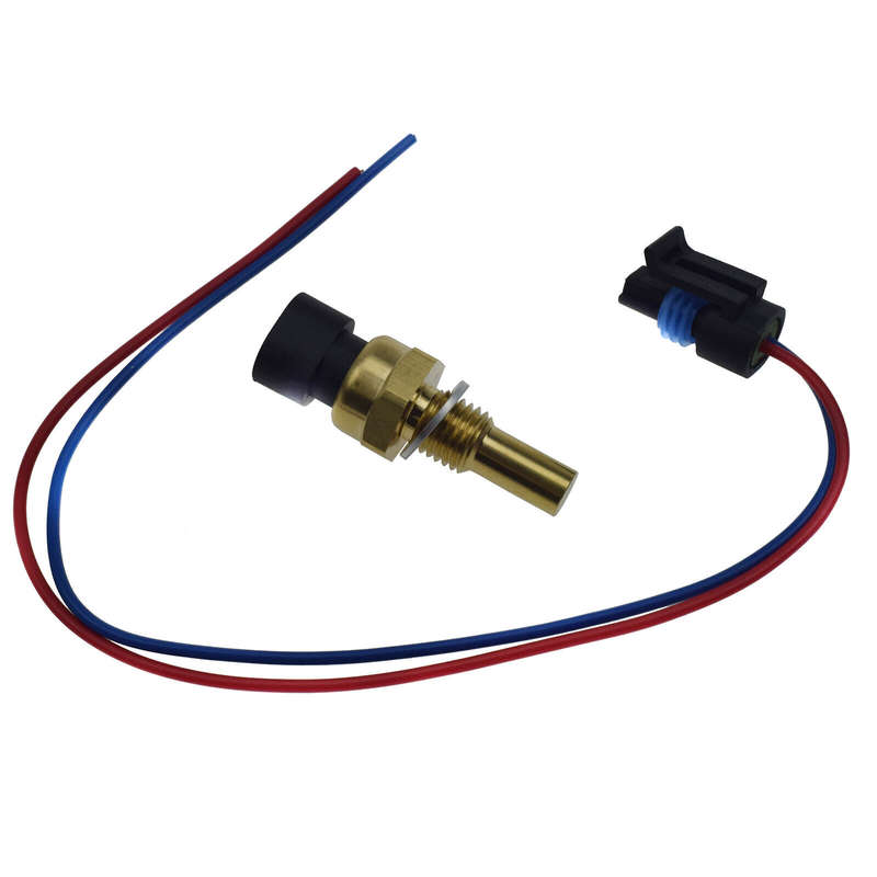 12608814 Engine Coolant Temp Sensor w/ Connector For Chevrolet Cadillac Buick