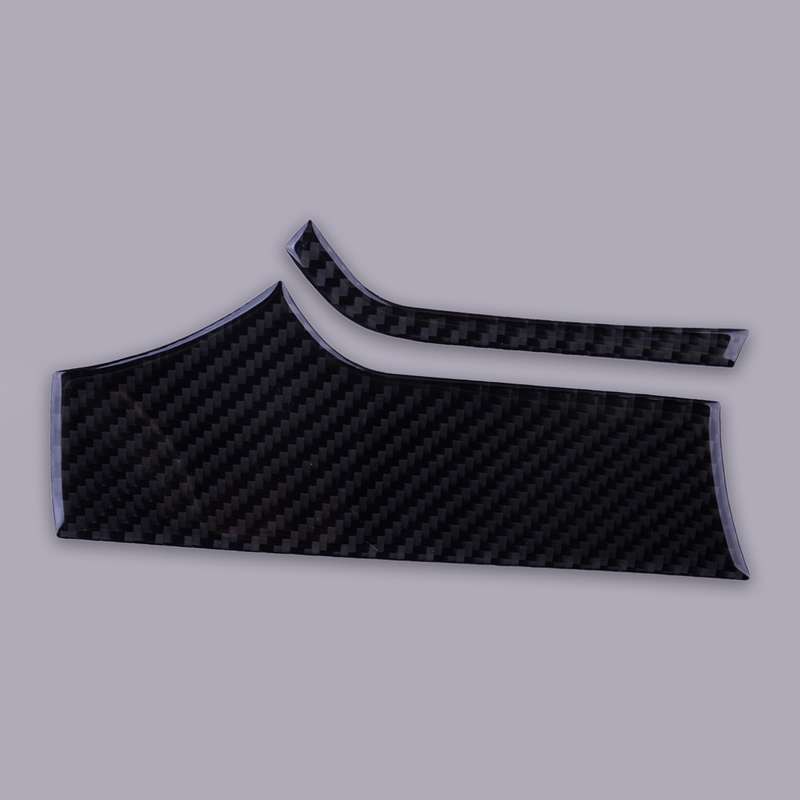 Carbon Fiber Left Side Dashboard Panel Trim Cover Decor Fit For Tesla Model S