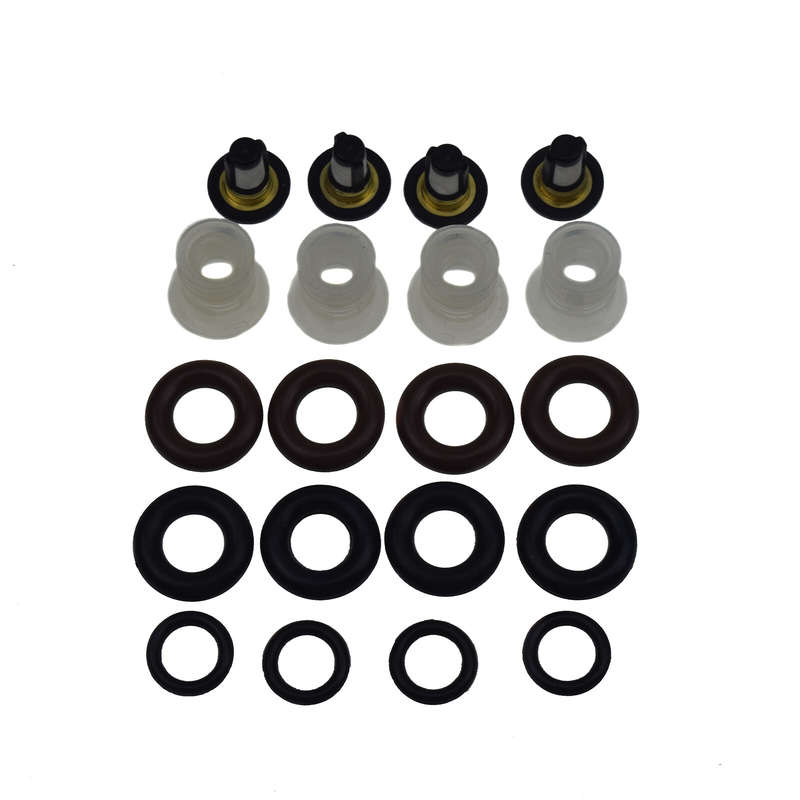 NEW FUEL INJECTOR REPAIR KIT O-RINGS FILTERS SEALS CAPS fit for HONDA Civic CRV