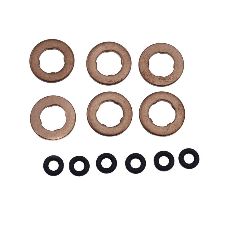 6 SET CYL COMMON RAIL DIESEL INJECTOR SEAL KIT FOR VW AUDI TDI GOLF JETTA PASSAT
