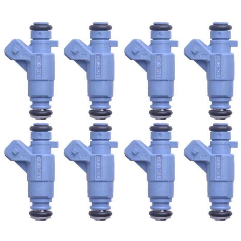 8Pcs 0280156304 Fuel Injector for Mercedes-Benz CL203 W220 W463 R230 CL55 5.5L