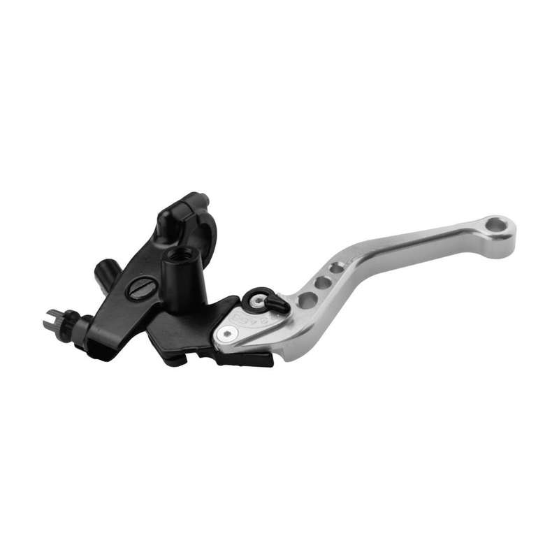 Silver & Black Motorcycle 7/8" 22mm Brake Clutch Master Cylinder Lever Acc