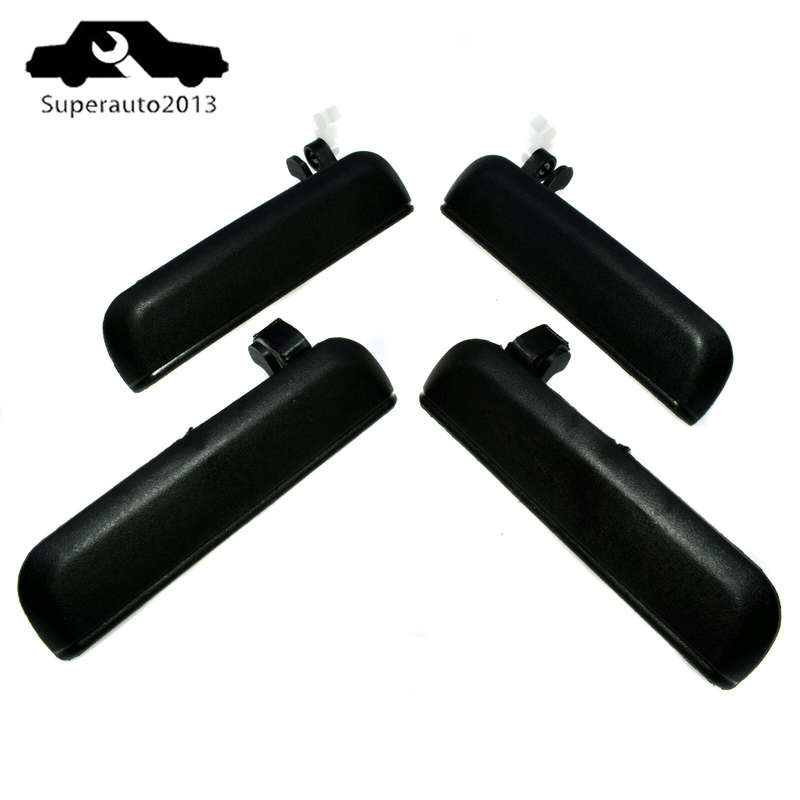 4PCS Exterior Front Rear Left Right Door Handles For Toyota Tercel 1995-98 New