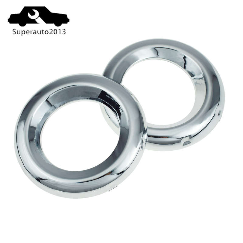 2PCS Left Right Side Fog Lamp Bezel Trim For 2009 2010 2011 2012 Toyota RAV4 New