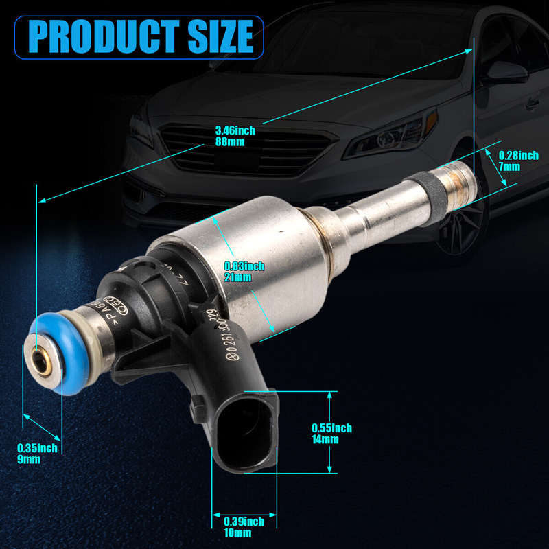 4pcs New Fuel Injector For 2015-2017 Hyundai Sonata 2016-2018 Kia Sorento 2.4L