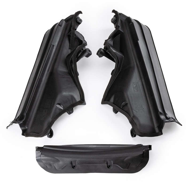 3PCS Engine Upper Cover Compartment Partition Panel For BMW X5 X6 E70 E71 06-14