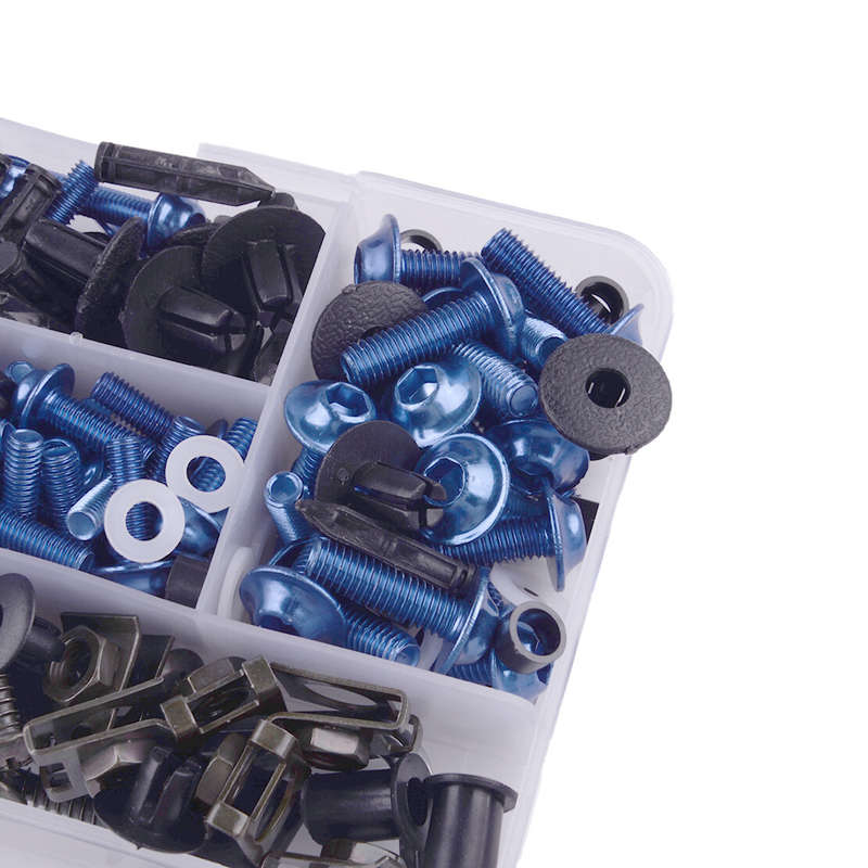 Complete Fairing Bodywork Bolt Screw Clip Kit Fit for Suzuki GSXR600 GSXR750