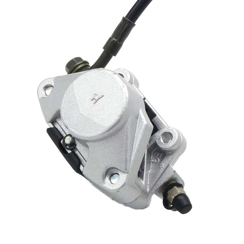 Hydraulic Rear Disc Brake Caliper w/Master Cylinder Brake Pads Foot Brake Kit az