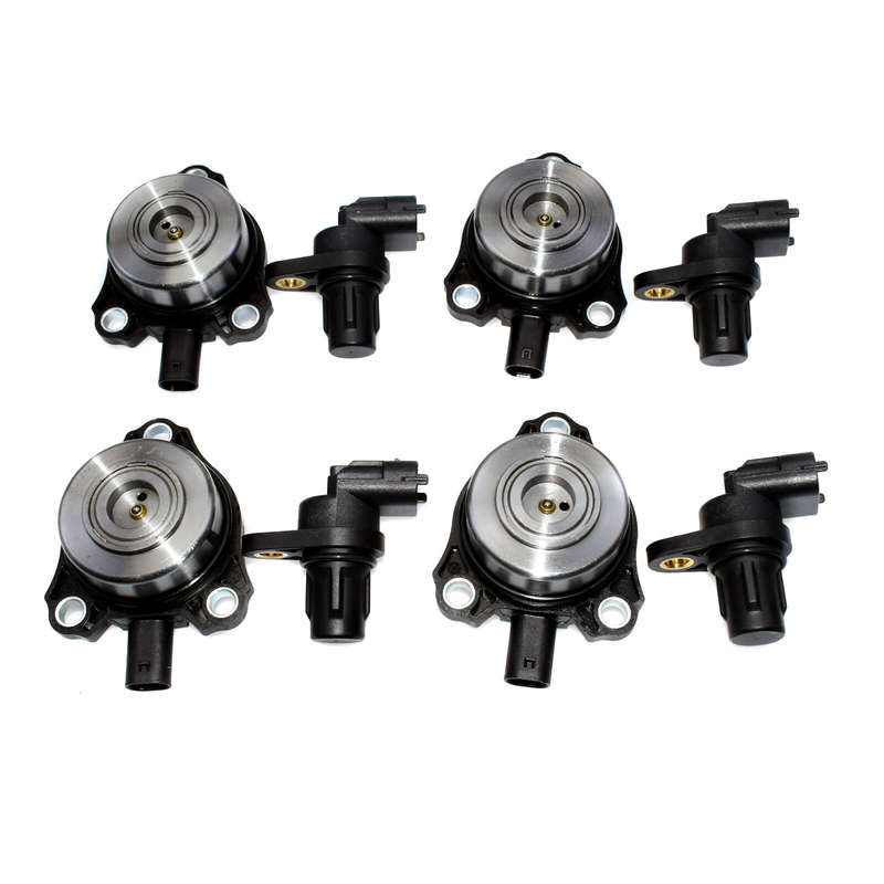 8pcs For Mercedes R171 W203 W209 Camshaft Position Sensors & Adjuster Magnets