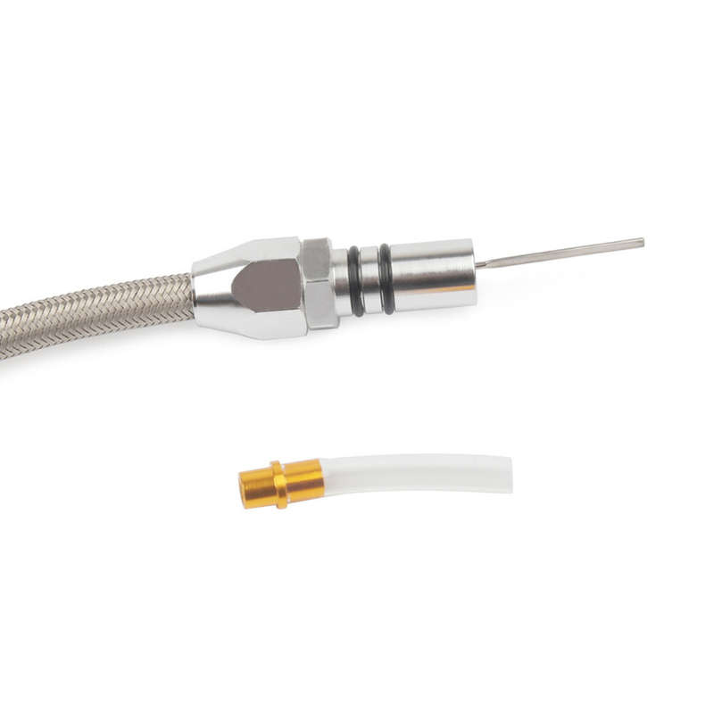 For GM Chevy TH350 TH400 Turbo SBC BBC Flexible Stainless Transmission Dipstick