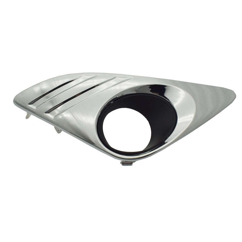 Front Right Bumper Fog Light Cover Bezel Chrome For 2012 2013 2014 Toyota Camry