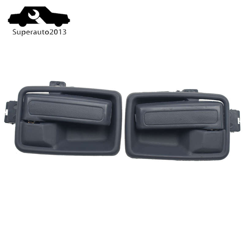 Pair Front Left & Right Interior Door Handle For 1988-95 Isuzu TFR KBZ KB Pickup