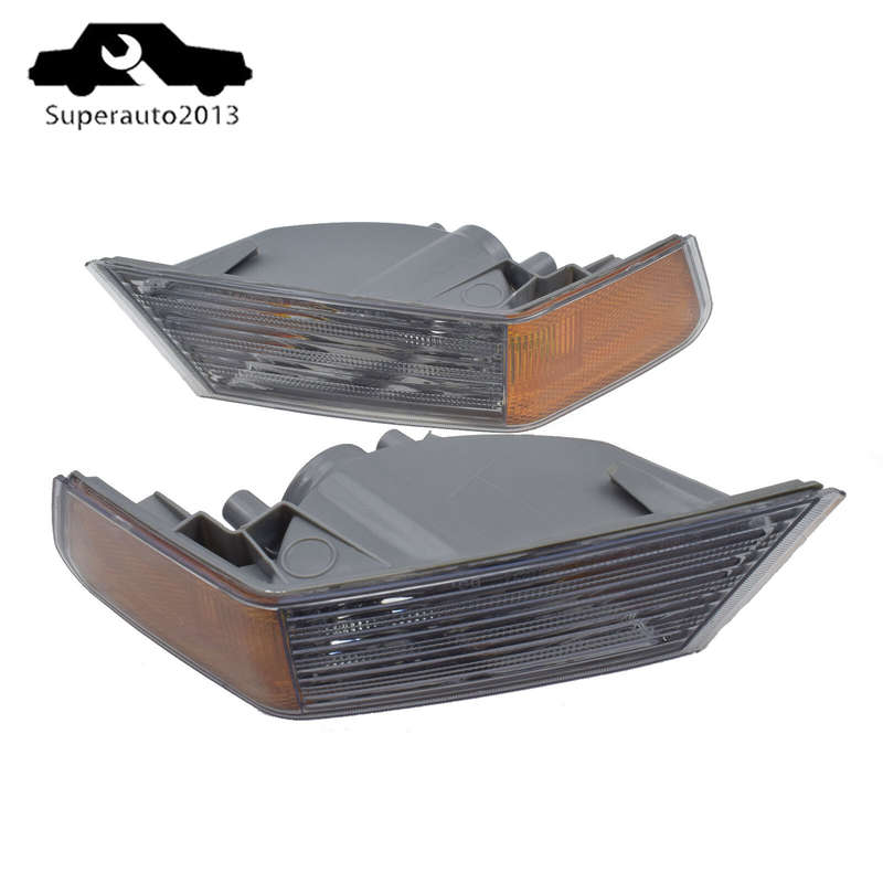 New Pair Left Right Side Fog Corner Light Lamp Cover For Jeep Patriot 2007-2014