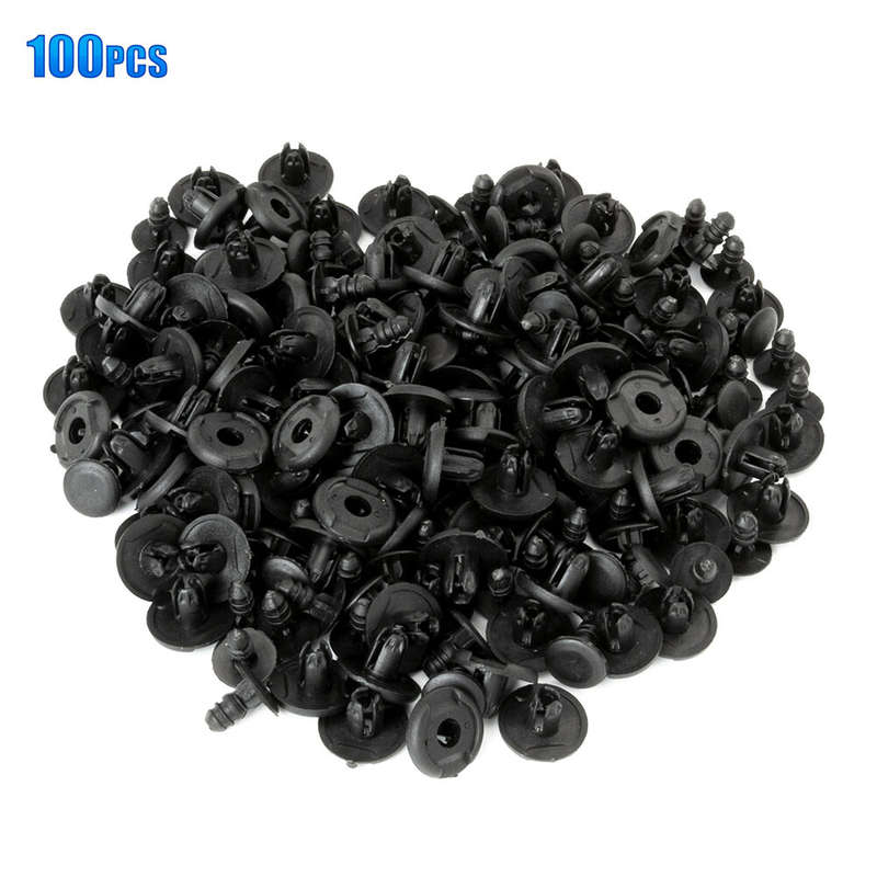 100PC Clips Inner Fender Liner Push Retainer For Honda Civic Acura 91512-SX0-003