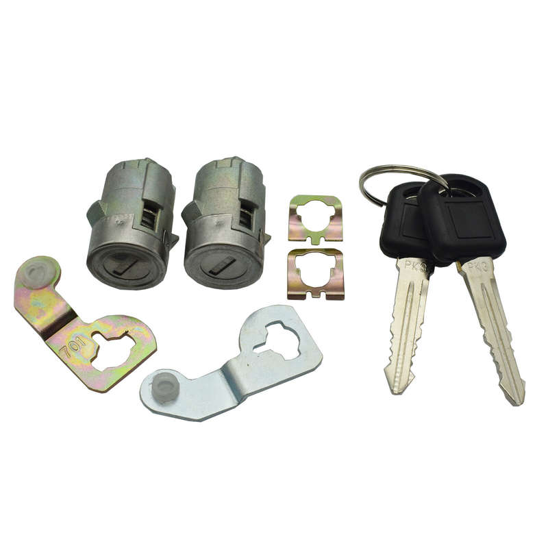 Door Lock Cylinder Set W/ Keys For 2001-2006 G-M CHEVY SILVERADO TAHOE 15298924