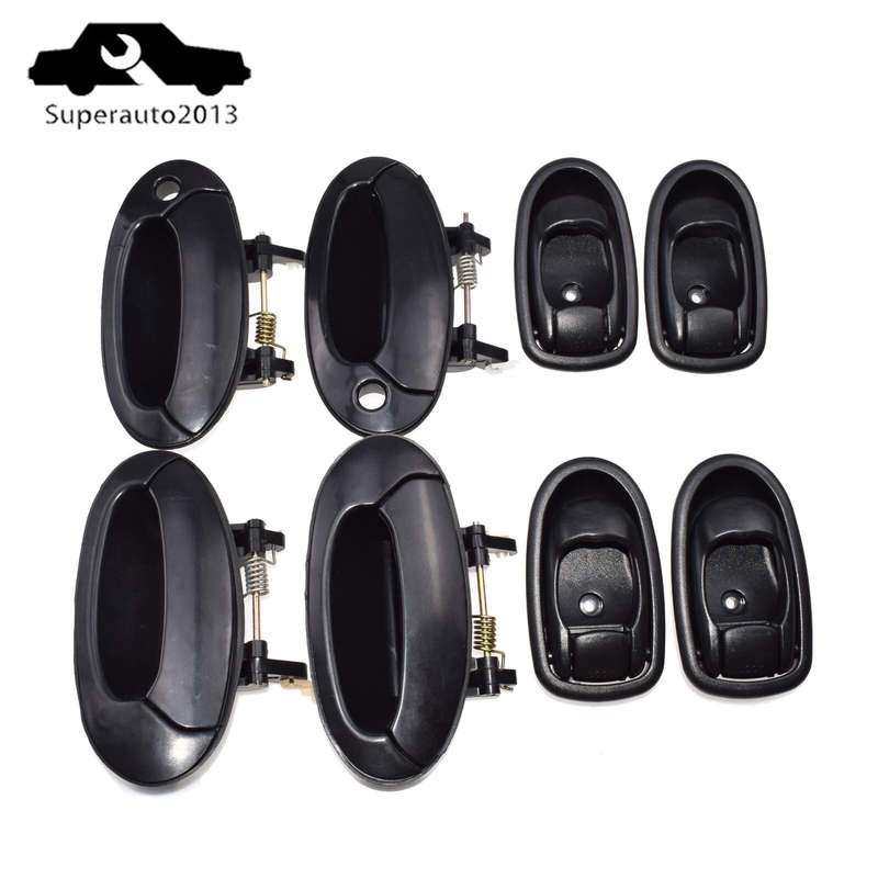 8X Outside Inside Door Handles LH RH For Hyundai Elantra 1996-2000 8262029002LG