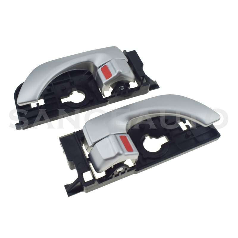 Front Left Right Inside Door Handle Silver For Hyundai Sonata 2.4L 3.3L 2005-08