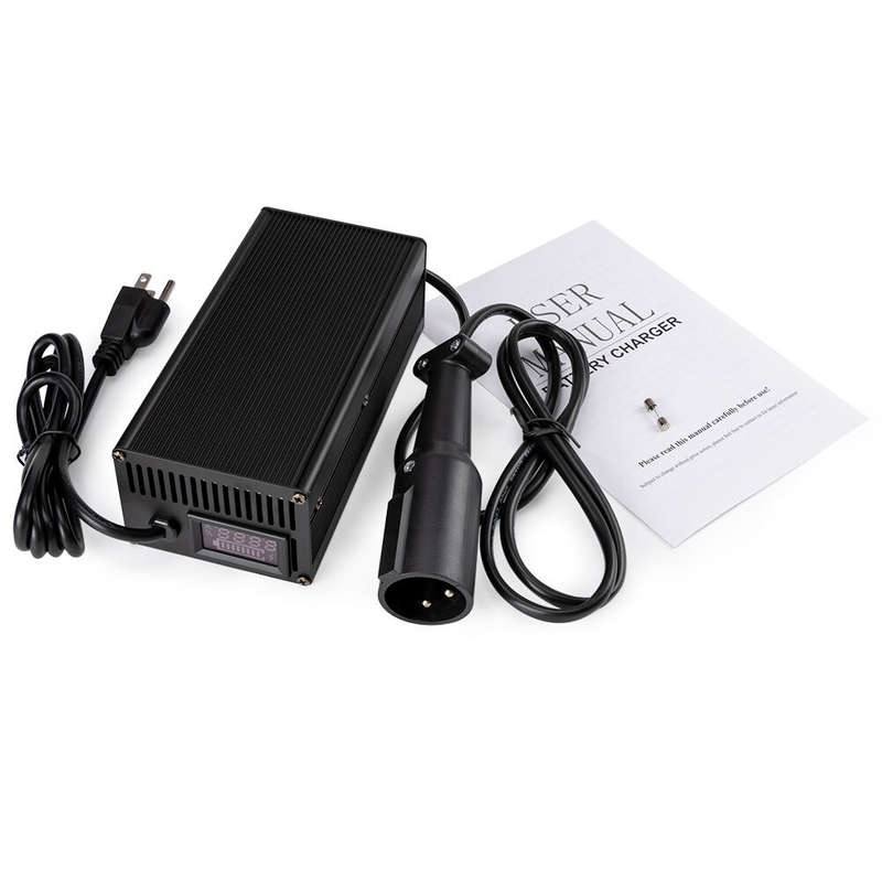 1PC Battery Charger Connector Round Charge For EzGo Golf Cart 48V 5A 3 Pin Plug