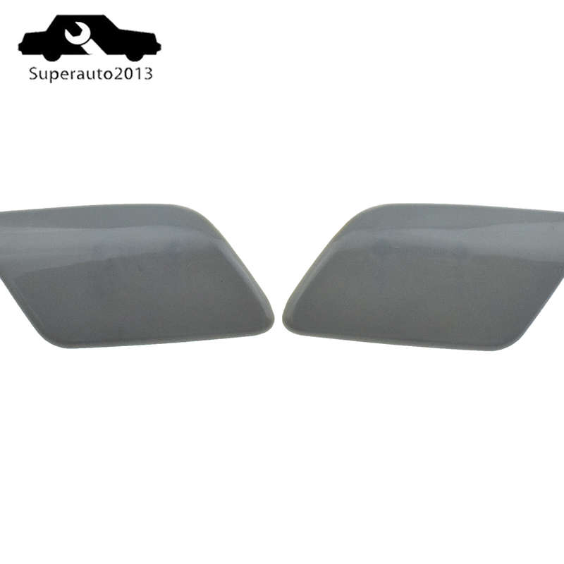 New Pair Headlight Washer Nozzle Cover Left Right Side For Honda Accord 2003-07