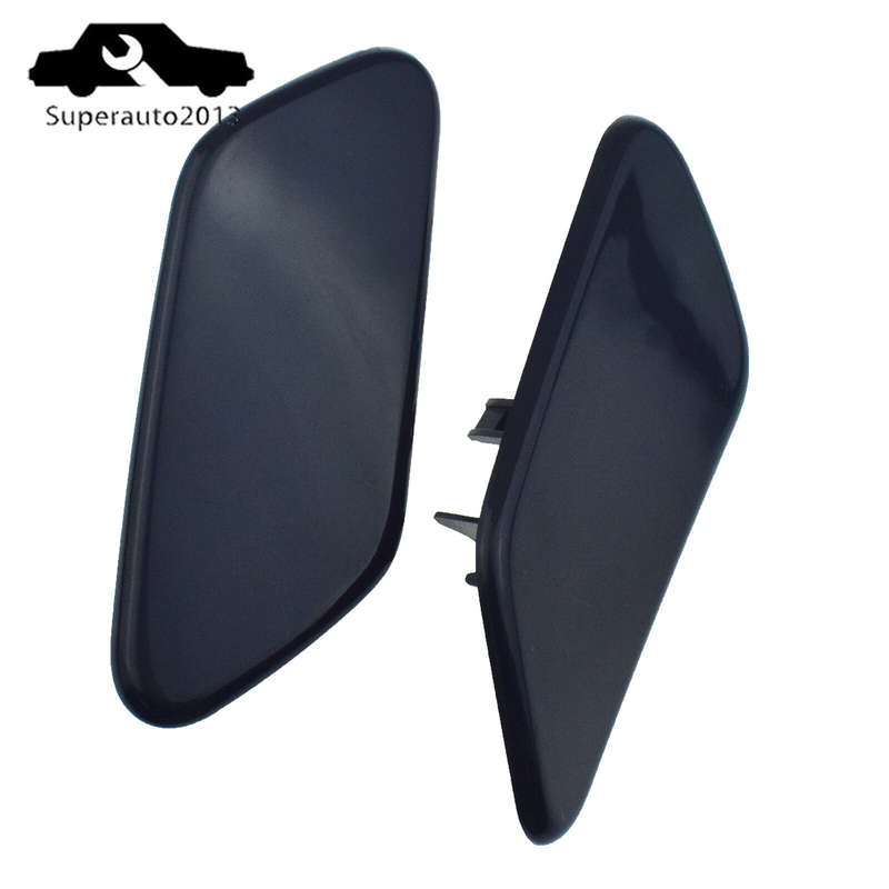 2PCS Headlight Lamp Washer Spray Nozzle Cover Cap For Subaru XV Crosstrek 18-20