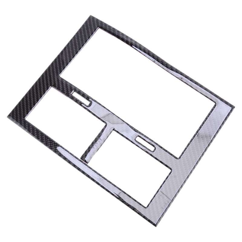 Carbon Fiber Center Console Air Vent Panel Cover Fit for Jeep Liberty 2008-2012