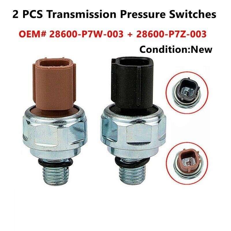 2 Pcs Transmission Pressure Switches Fit Honda 28600-P7W-003 & 28600-P7Z-003