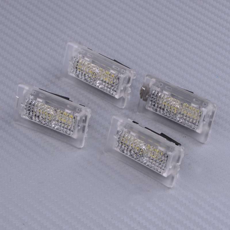 4pcs White LED Interior Light Lamp Fit For Tesla Model 3 Model S Model X New