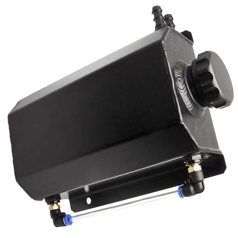 2L Radiator Coolant Overflow Water Bottle Expansion Reservoir Tank & Cap