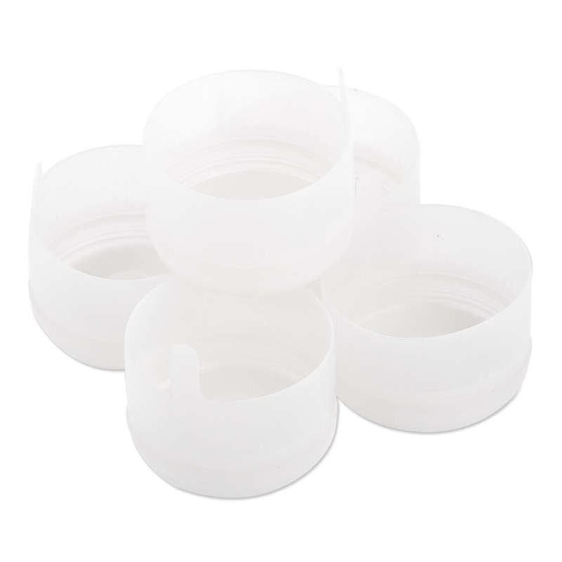 5Pcs 3&5 Gallons 55mm Water Bottle Anti-Splash Snap On Cap Peel off Top Replac