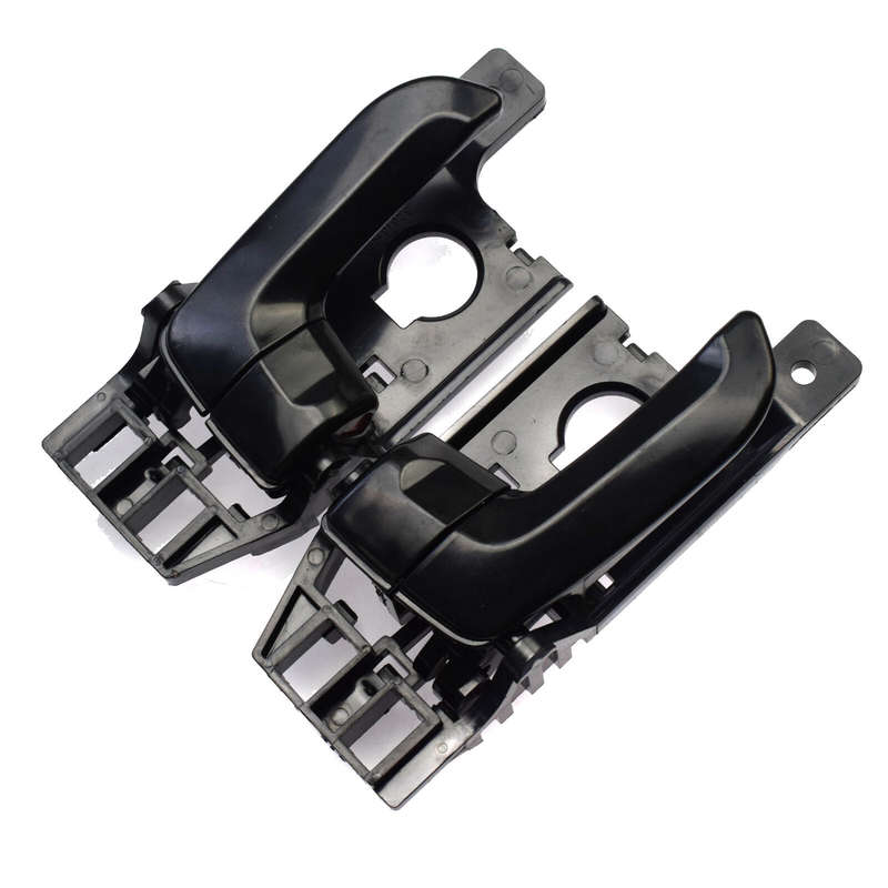 Pair Left & Right Side Interior Door Handle Black For Kia Sportage 2005-10 New