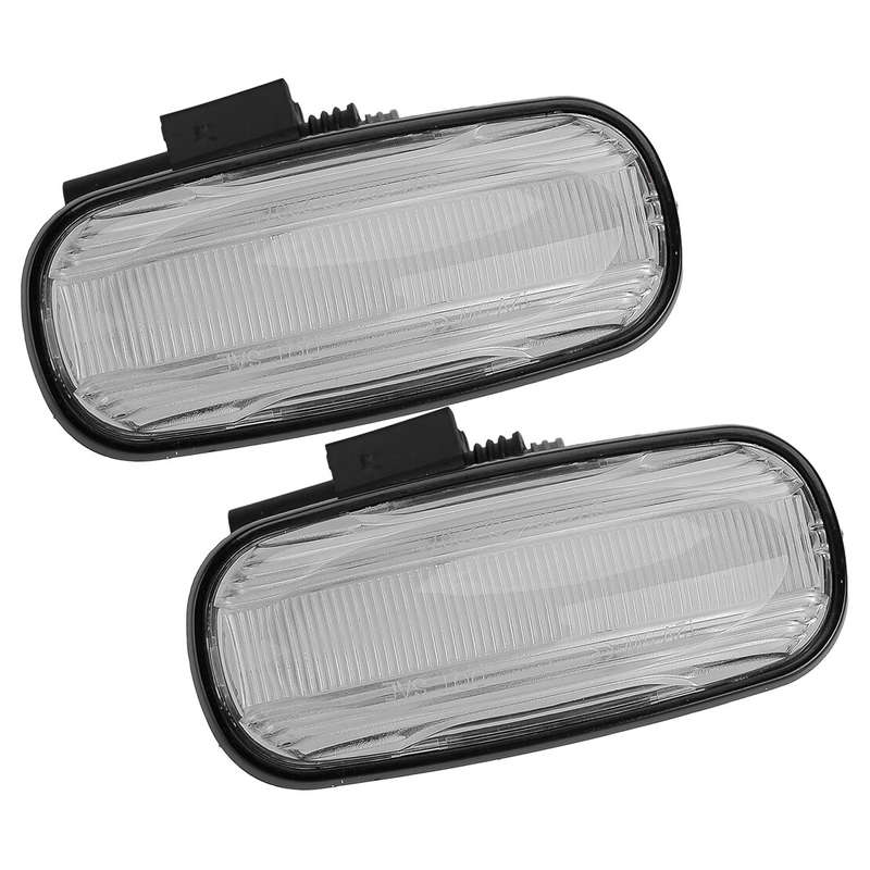 2Pcs LED Side Marker Light Fit For Land Rover Discovery 2 Defender Freelander it