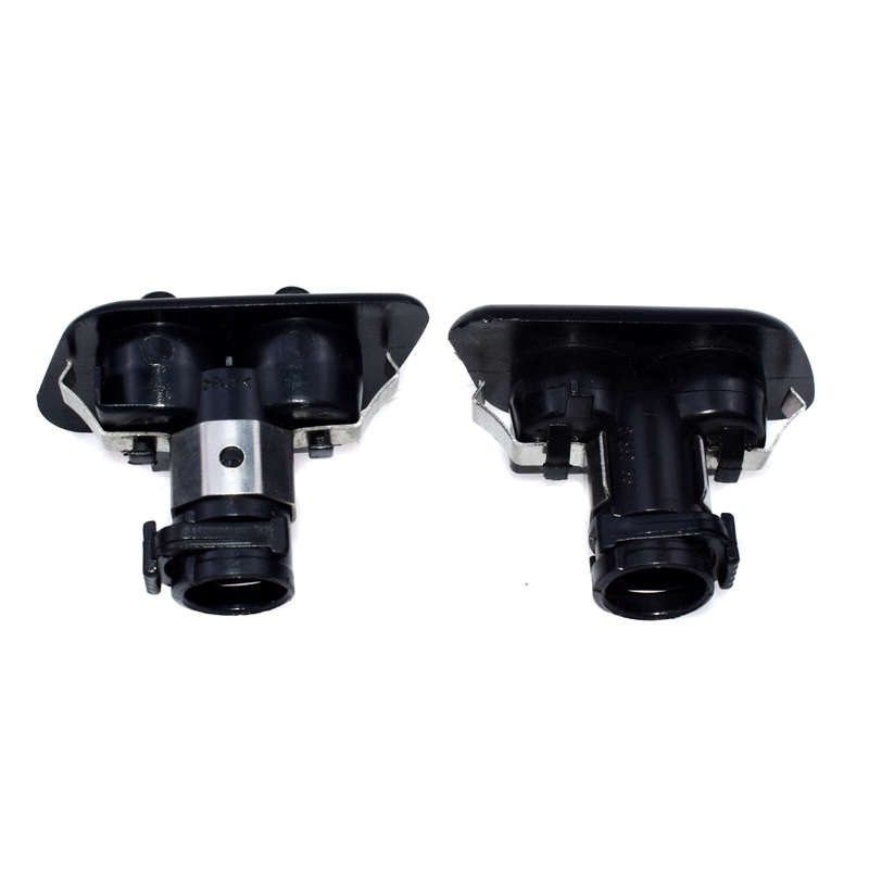 Pair For BMW 525i 530i 528i Headlight Washer Nozzles 61678360661 61678360662 New