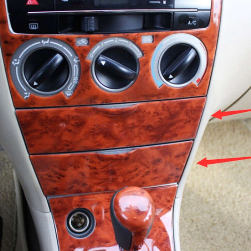 Center Console Storage Box Panel Cover Trim Fit for Toyota Corolla 2003-2008