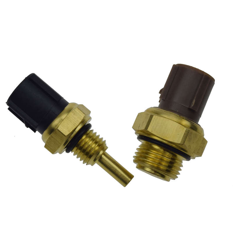 2PCS Cooling Fan Switch & Coolant Sensor For Honda Accord Civic CR-V Acura RSX