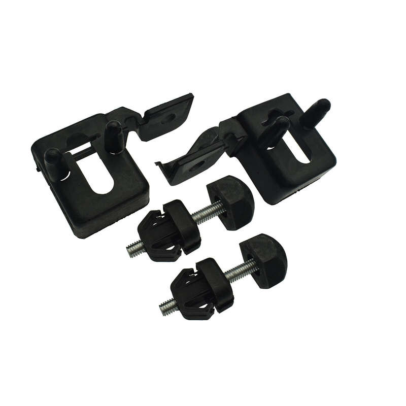 For 2013-2020 Ford Fusion MKZ Hood Bumper Stopper Bracket Left Right Set 4PCS
