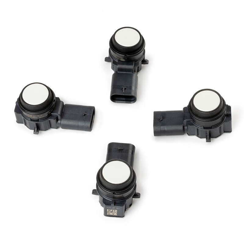 4X 66209261587 White Bumper PDC Parking Sensor For BMW F20 F22 F30 F31 F84 F80