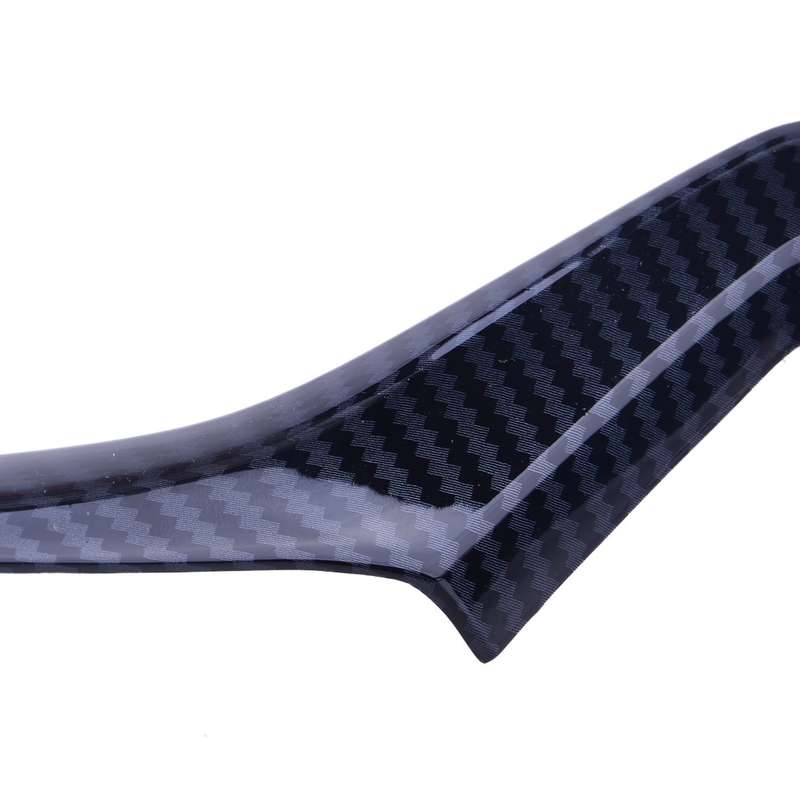 Carbon Fiber Style Steering Wheel Panel Cover Fit for Honda HR-V HRV 2016-2021