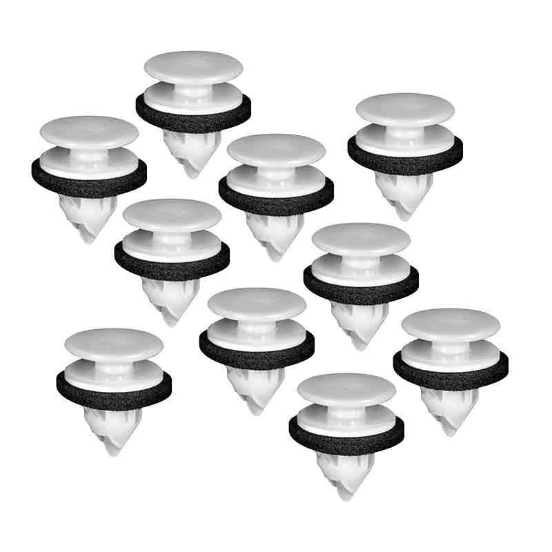 Fit For Nissan 768471JB0A Wheel Opening Lower Moulding Rivet Fasteners Clip 10 x