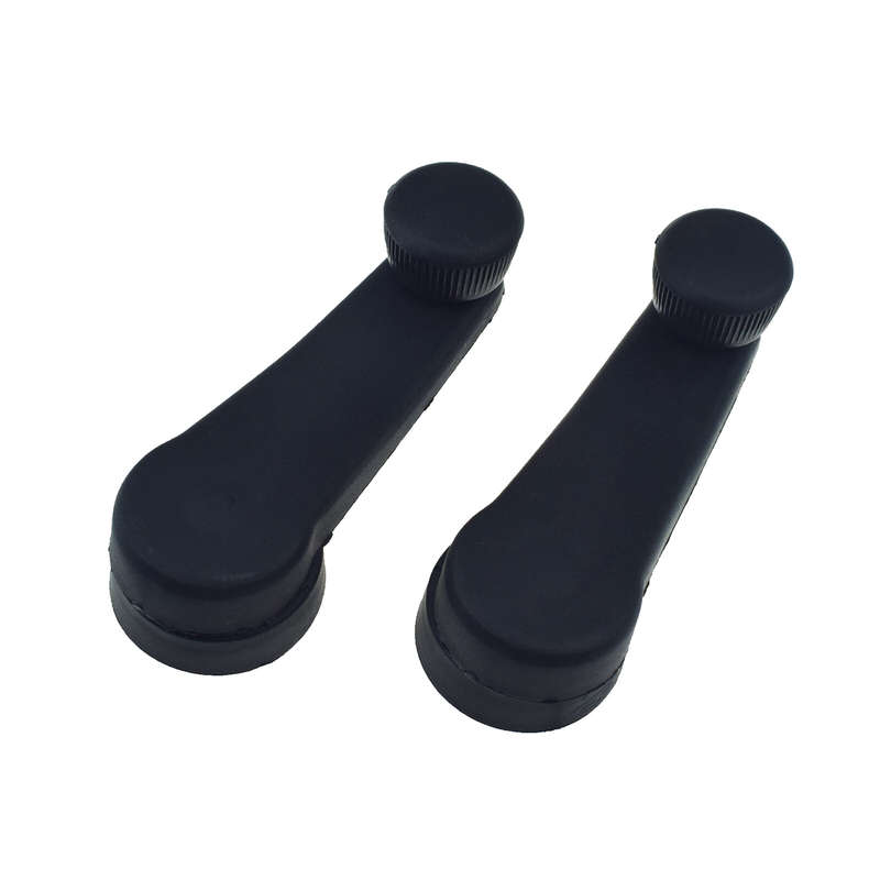 2Pcs Window Crank Handle Black 1H0837581D For VW T4 Transporter Camper MK3 MK4