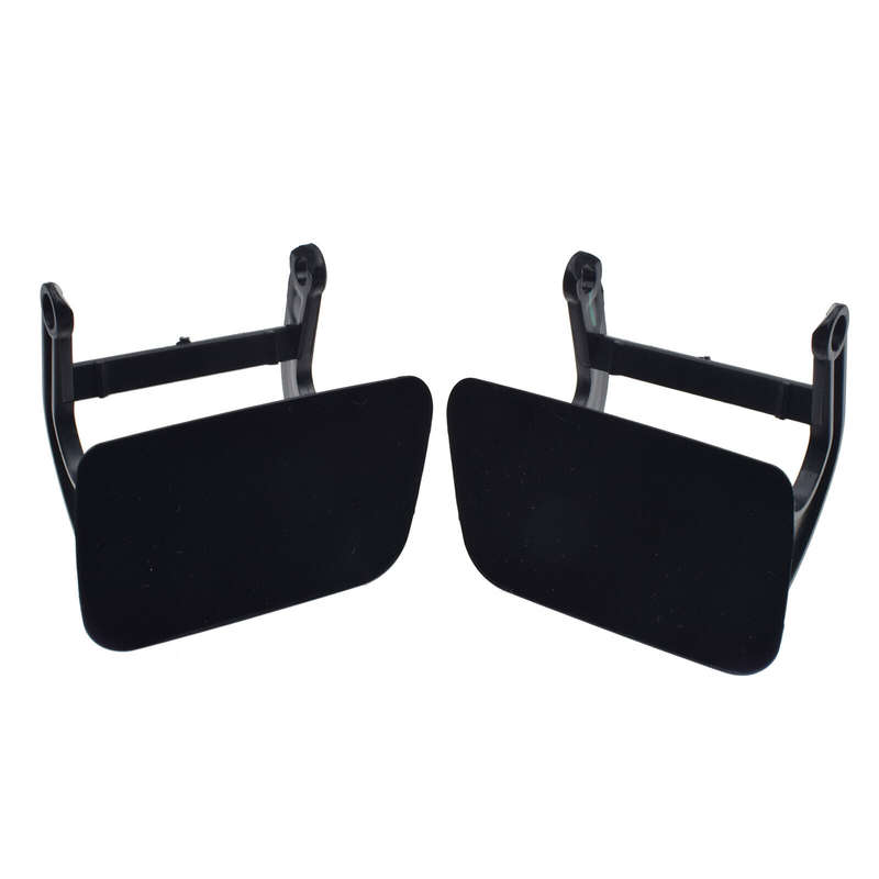 Left Right For BMW E60 E61 525i 528i 530i Headlight Washer Nozzle Cover Cap 2pcs