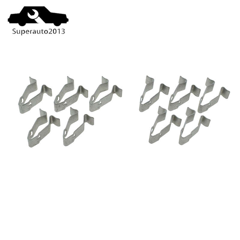 10X Front Seat-Seat Back Panel Clips Fit For Audi A3 A6 Quattro Q3 Q7 8Z0867276