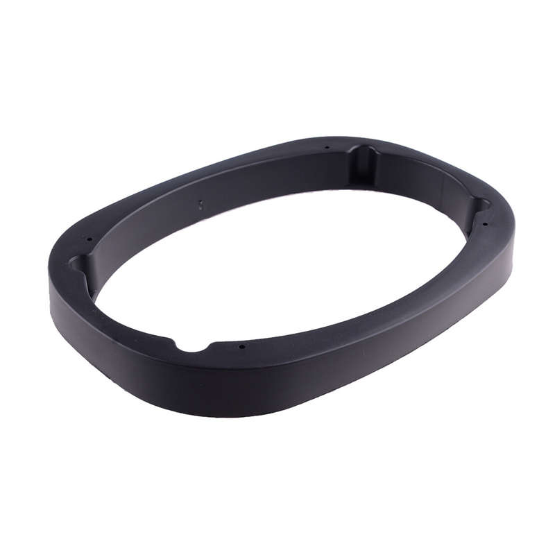 2Pcs Universal 6x9 Inch Car Speaker Beveled Spacer Adapter Refit Audio Mat Black
