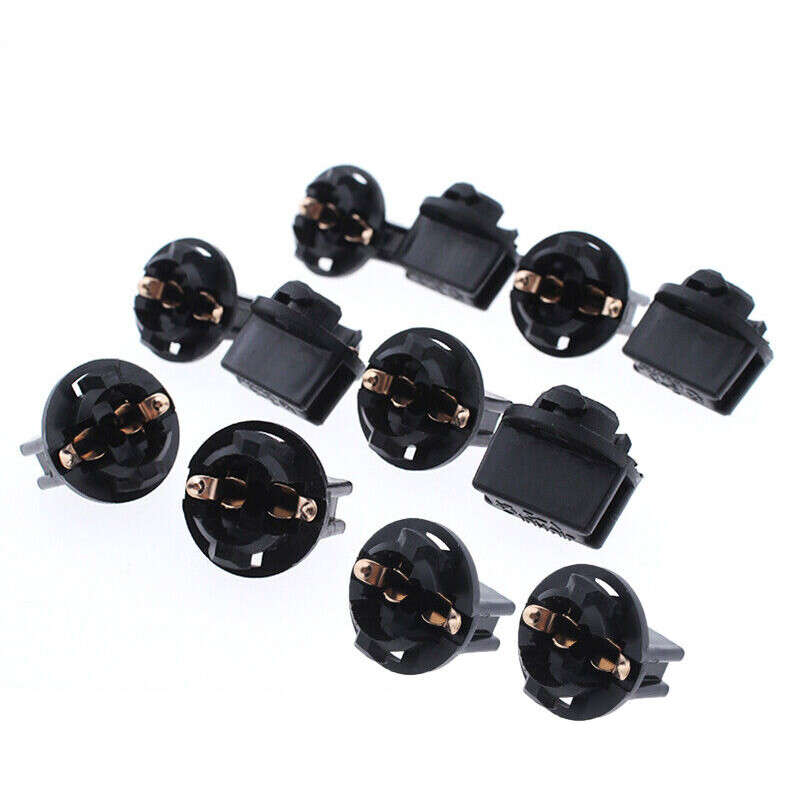 24x T10 168 194 Led instrument Panel Dash Light Bulb 1/2" Twist Lock Socket