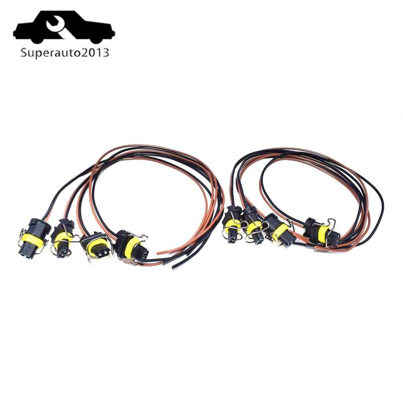 8X Wire Harness Pigtail IPR / VGT Solenoid For Ford E-350 F-250 F350 Super Duty