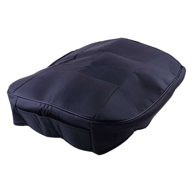 1x Black Front Driver Seat Buttom Cover Cushion Protector Mat Pad Universal