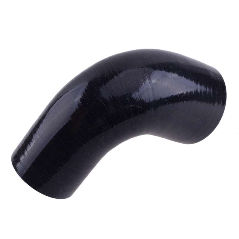 2'' To 2.5'' Silicone 90 Degree Elbow Reducer Coolant Hose Kit Black Car Hot