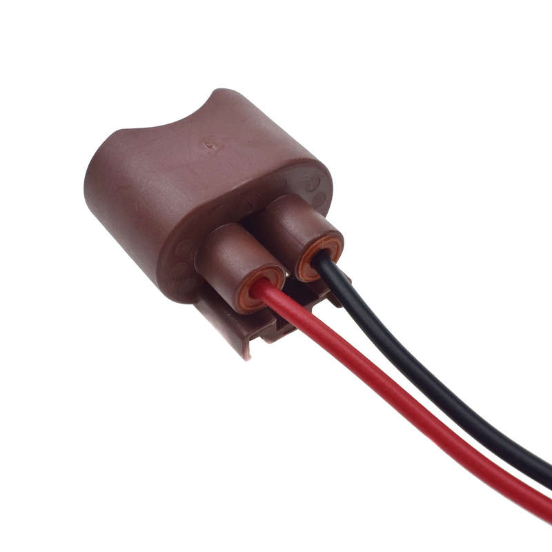 For Wire Pigtail Female U 9006 HB4 Two Harness Fog Light Socket Connector Lamp