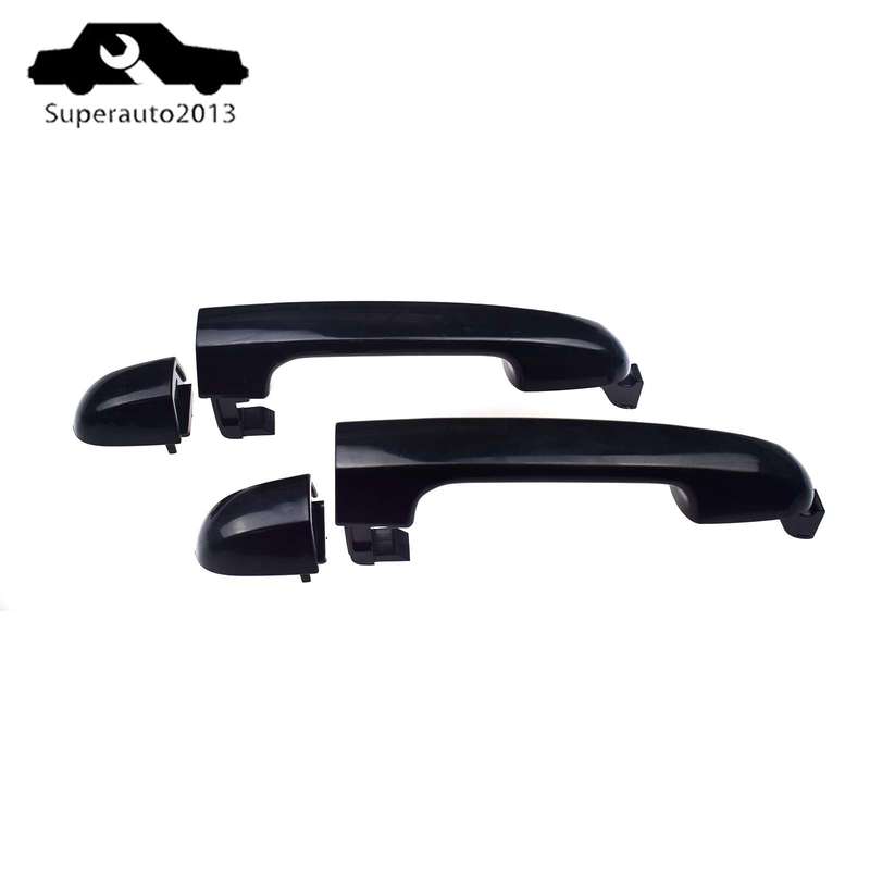 Pair Rear Left Right Outside Door Handles For Hyundai I20 2008-2015 82651-1J000