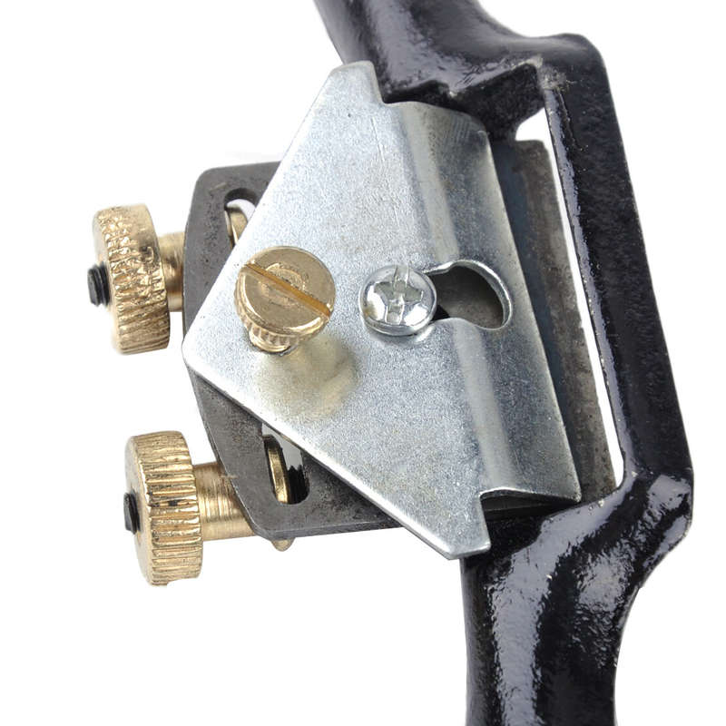 9" Adjustable Metal Blade Spokeshave Manual Planes Woodworking Carpenter Tool