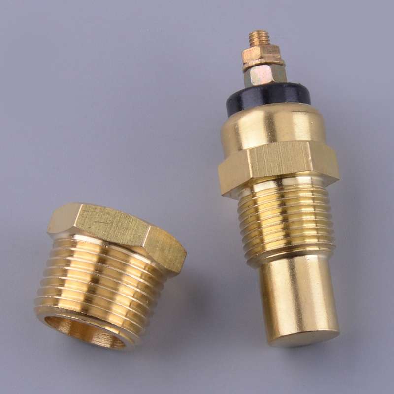 185-165 Degree Gold Electric Cooling Fan NPT 3/8" Thermostat Temperature Switch